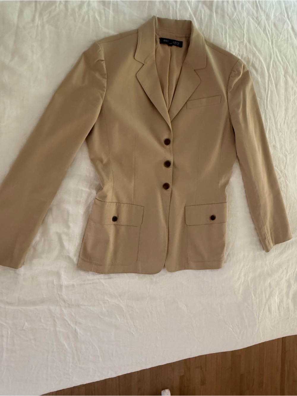 Anne Klein Beige Women's Blazer